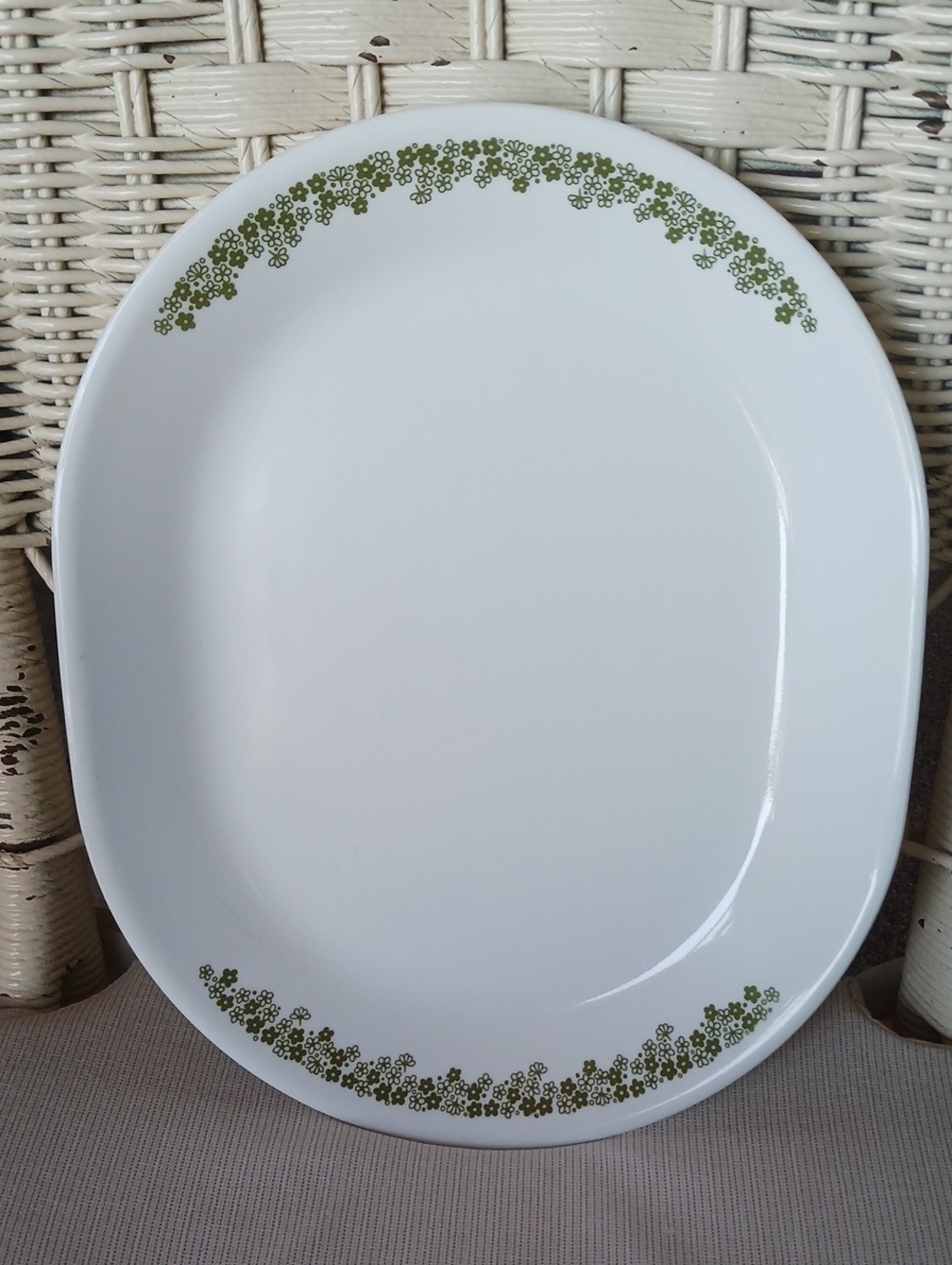 Corelle~ Platter of Spring Blossom design